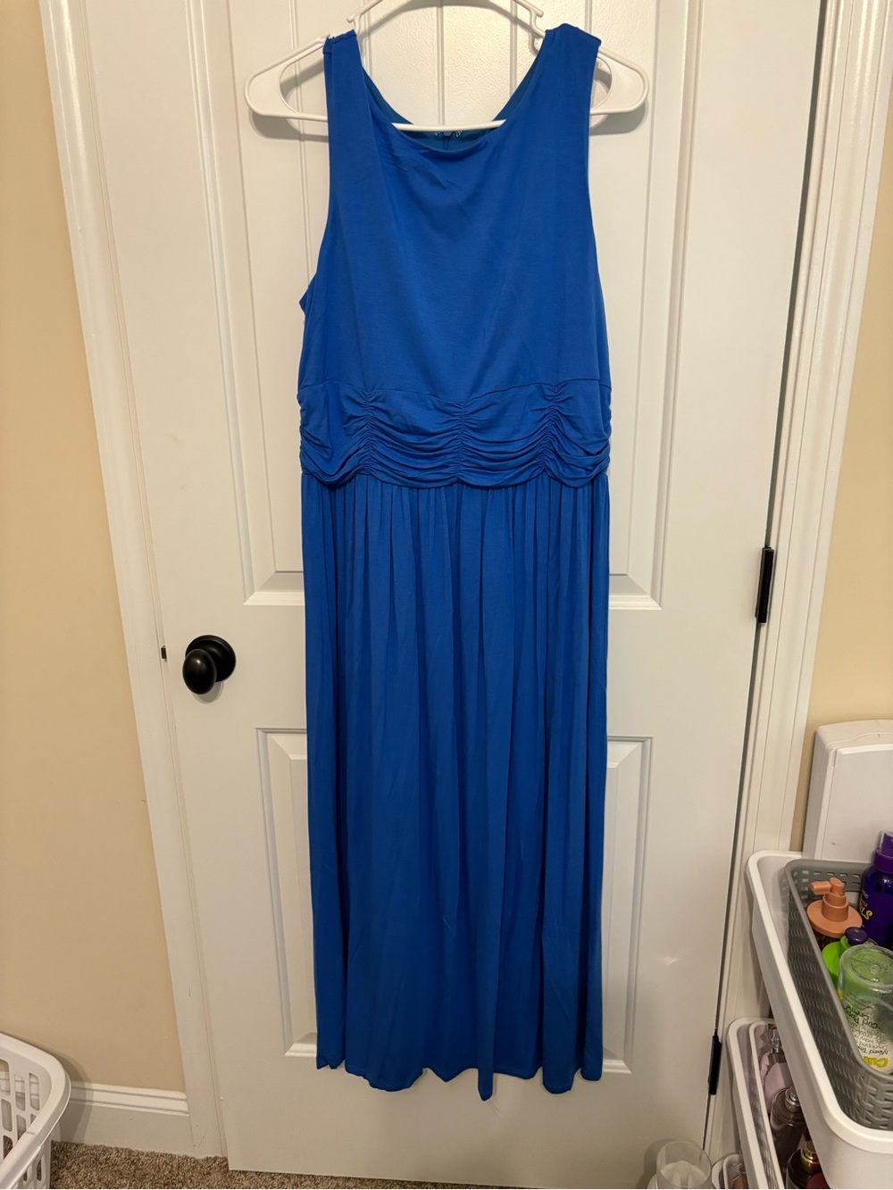 Soft Surroundings Royal Blue Maxi Dress
